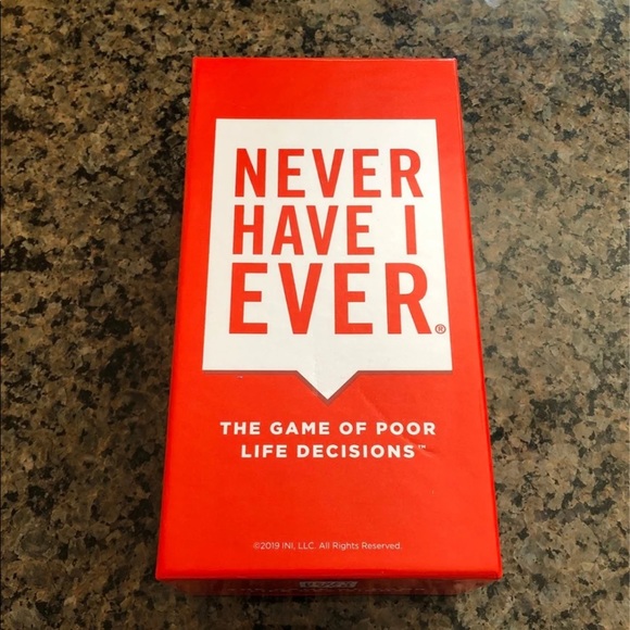 Never Have I Ever Card Game